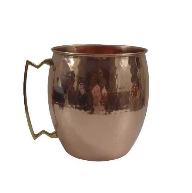 Premium Quality Copper Moscow Mule Mug Solid Copper Beer Mug Handcrafted Pure Copper Vodka and Beer Mug
