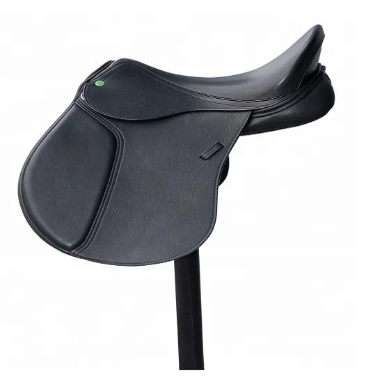 Black Leather Horse Saddle Affordable 100% Lather Made Horse Riding Equipment At Low Price