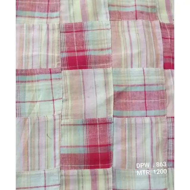 Best Selling Products new latest patchwork fabric nsw for dress garment shirt coat