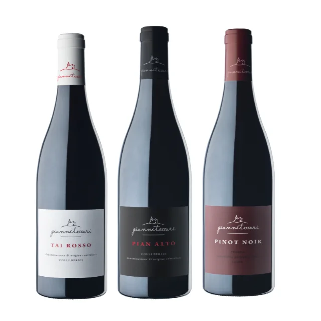 3 бутылки, итальянское высококачественное винное красное Вино PINOT NOIR grenach75cl, красное вино
