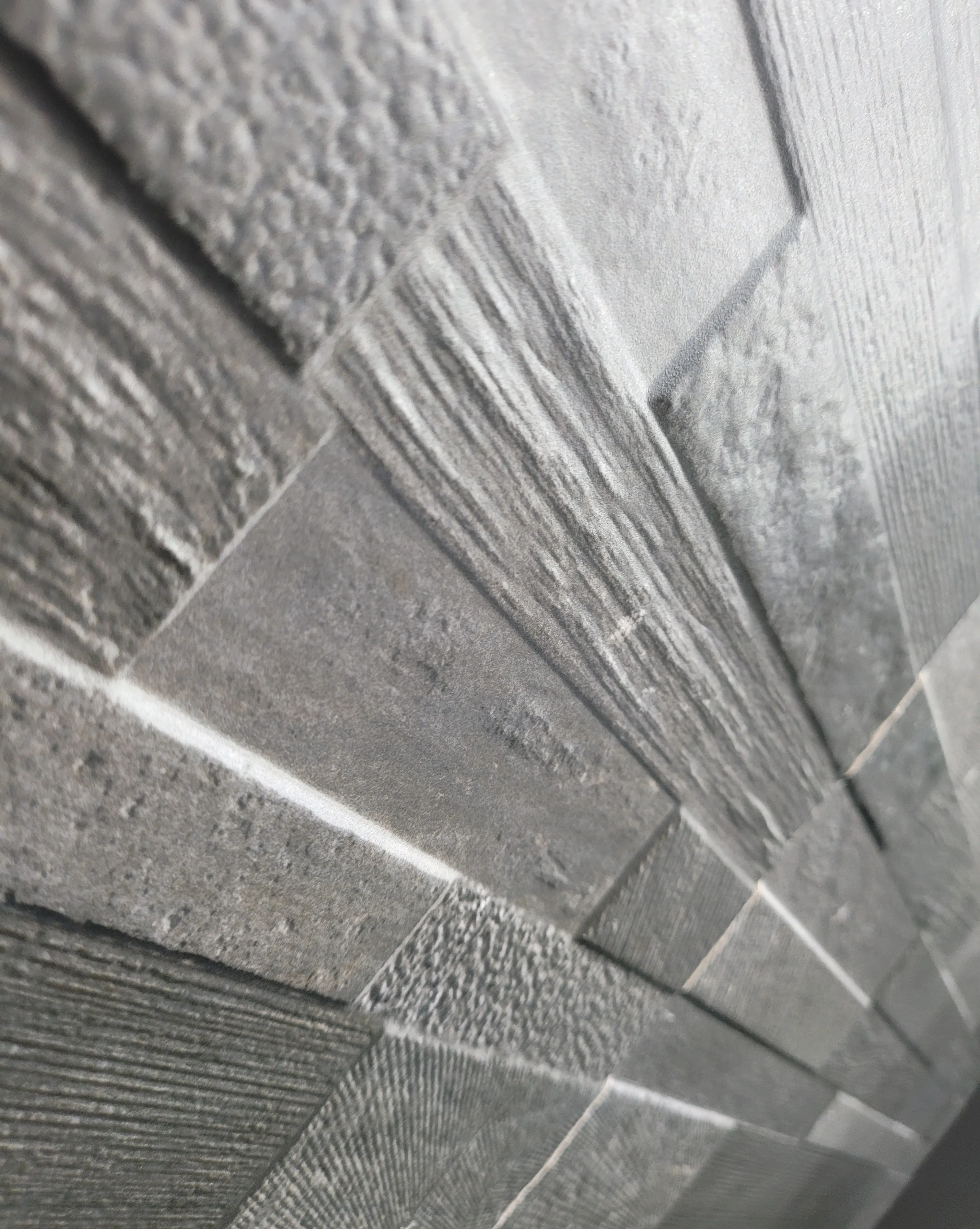 Угольная керамическая уличная настенная плитка 300x600 мм с дизайном в виде перфоратора керамика текстурный уголь