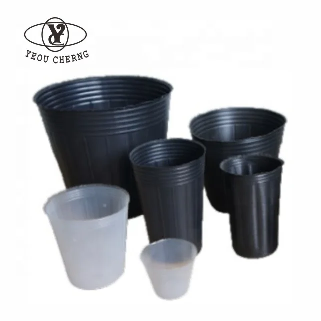 High quality transparent small nursery pots for orchid