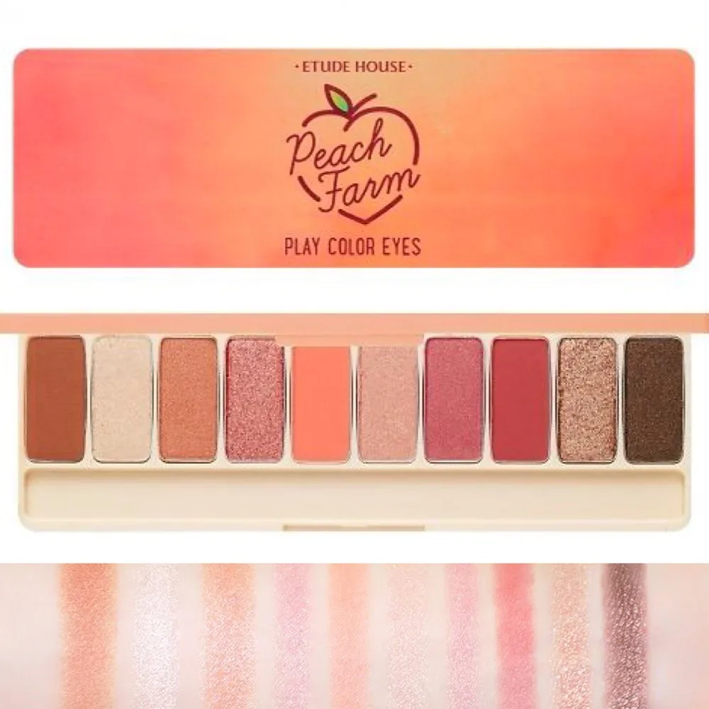 colorful palette makeup pallets etude house Play Color Eyes nude eyeshadow palettes