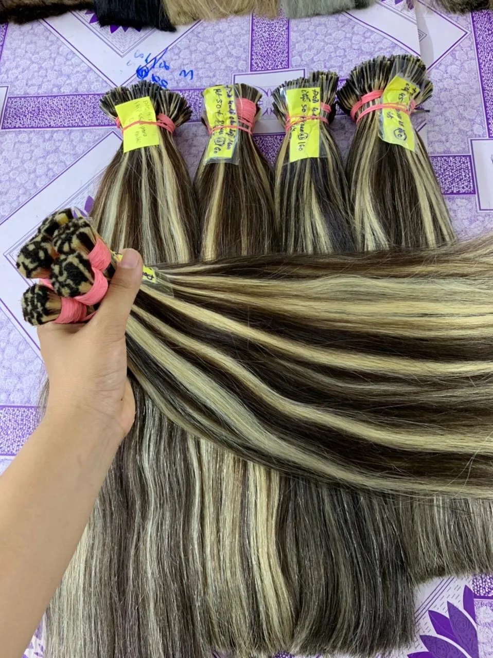 Русские волосы BAMBOOHAIR для наращивания пианино двойные накладные натуральные оптом из Вьетнама