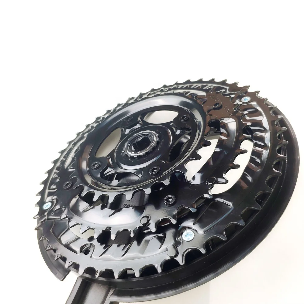 48/38/28T*170MM ED Bike Crank Set Aluminum Alloy Single Speed Track  Fixed Gear Chain Bicycle Crank folding bicycle crank gold