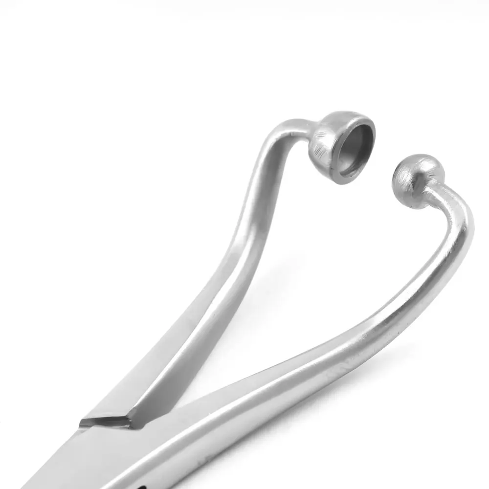 
Medical surgical stainless steel Backhaus Towel clamp with Ball and Socket 11.5cm 