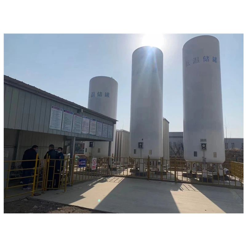 20000L 8Bar Cryogenic Liquid Argon Tank Oxygen Liquid Portable Tank Liquid Oxygen Transport Tank