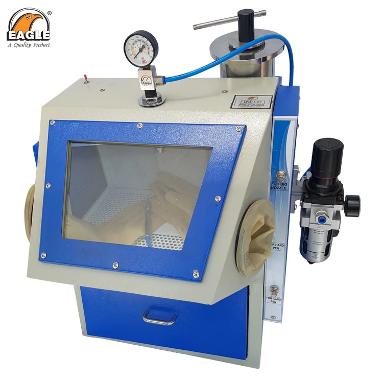 Jewellery Making Machinery Bead Blaster with Micro Dull Utility Pressure Blaster Fully Pressure Blasting Machine