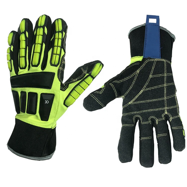 Best Quality Custom Made Wholesale Anti impact glove oilfield working