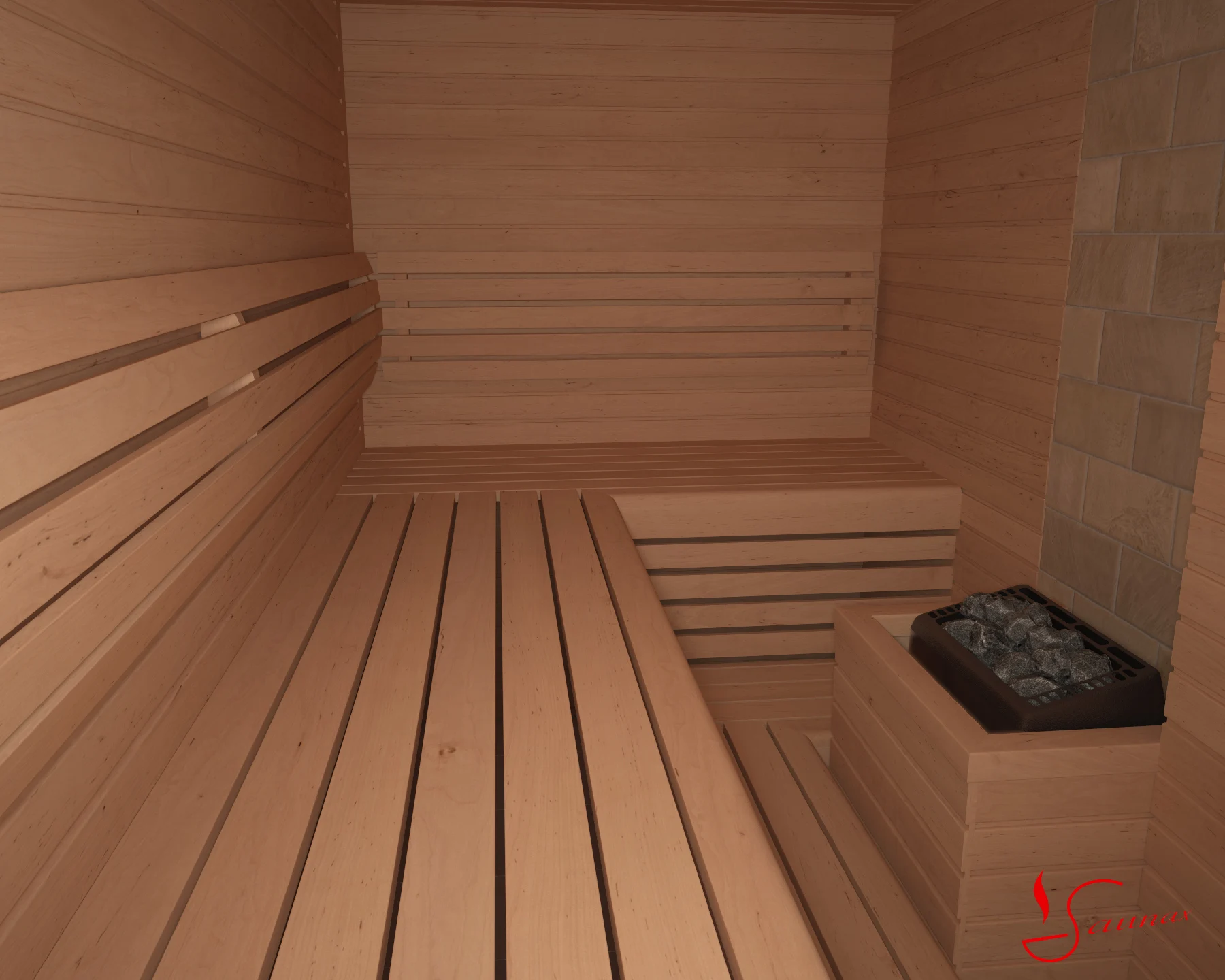 Top Quality Alder Sauna Wallboard STP profile
