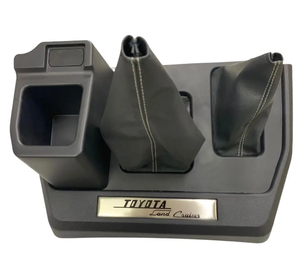 Center Console Gear box storage box with 2USB or without USB charger and cup holder for FJ70 FJ75 FJ79 LC Pickup New Land Cruise