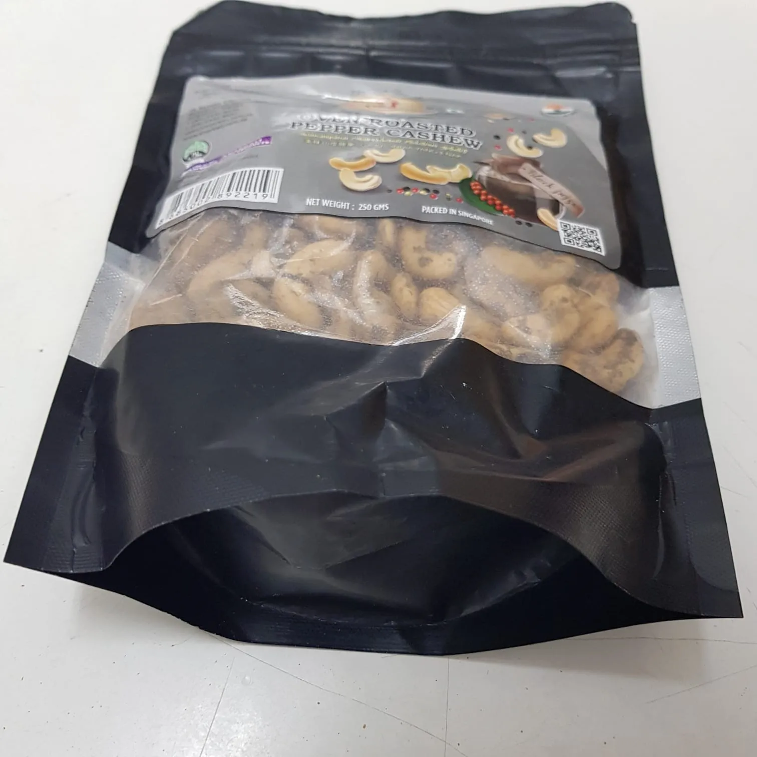 Соленый и ГОРЯЧИЙ Духовой шкаф жареный перец орехи кешью 250 г в упаковке от бренда Anarkali