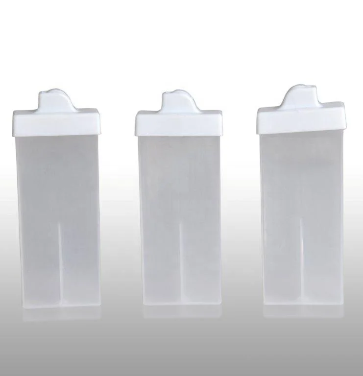 50ml and 100ml Empty Rollon Wax Cartridge 100ml free sample hair romover wax packaging 100gr roller head