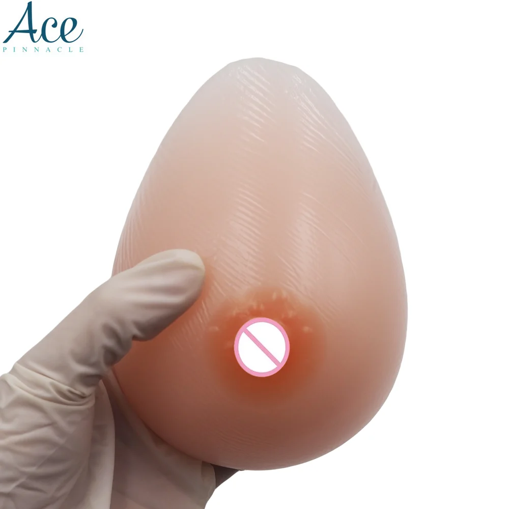 600 g/pair Silicone Breast Forms SW-20 Prosthesis mastectomy Artificial Water Drop adhesive bra pads for transgender