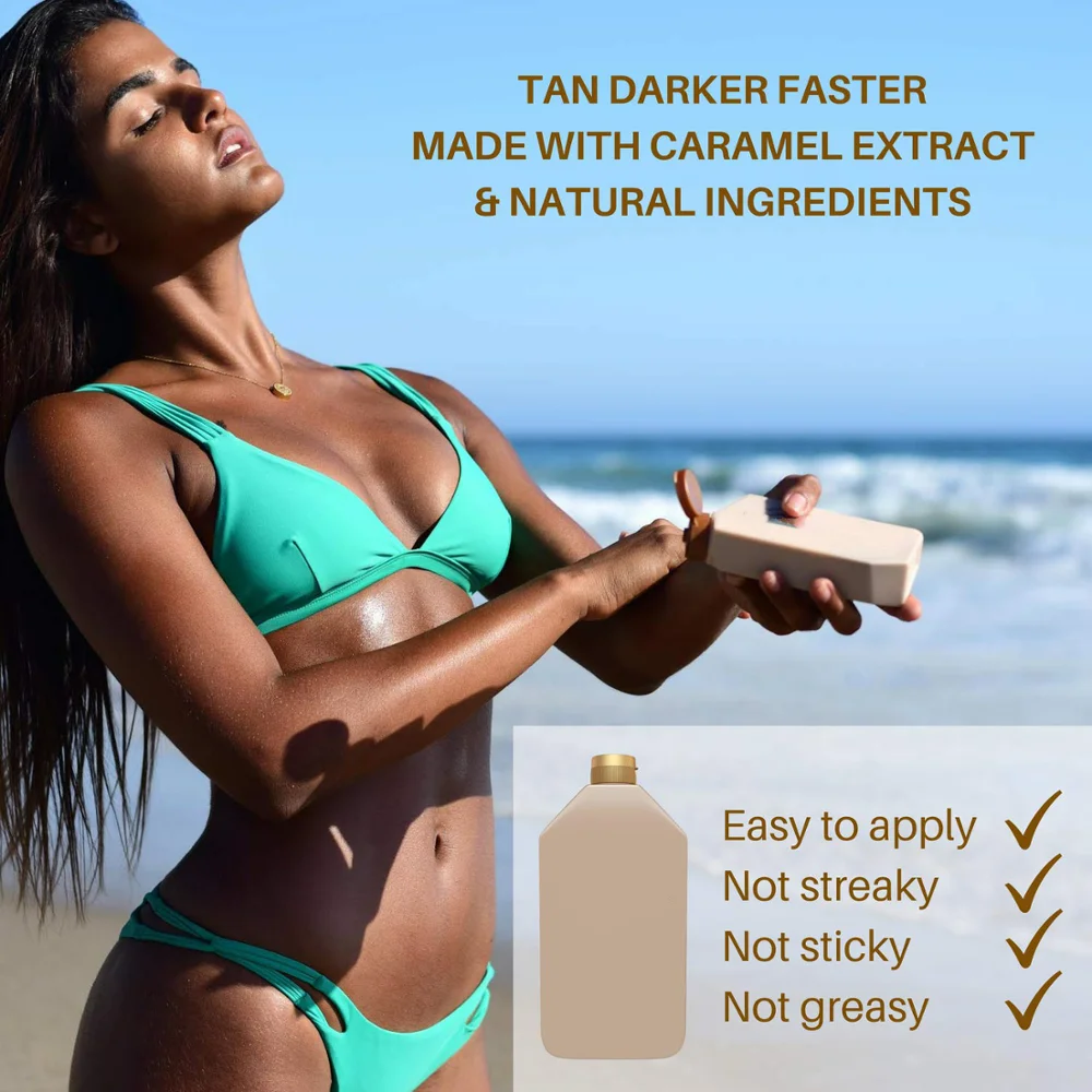 OEM organic sun self tanning spray private label