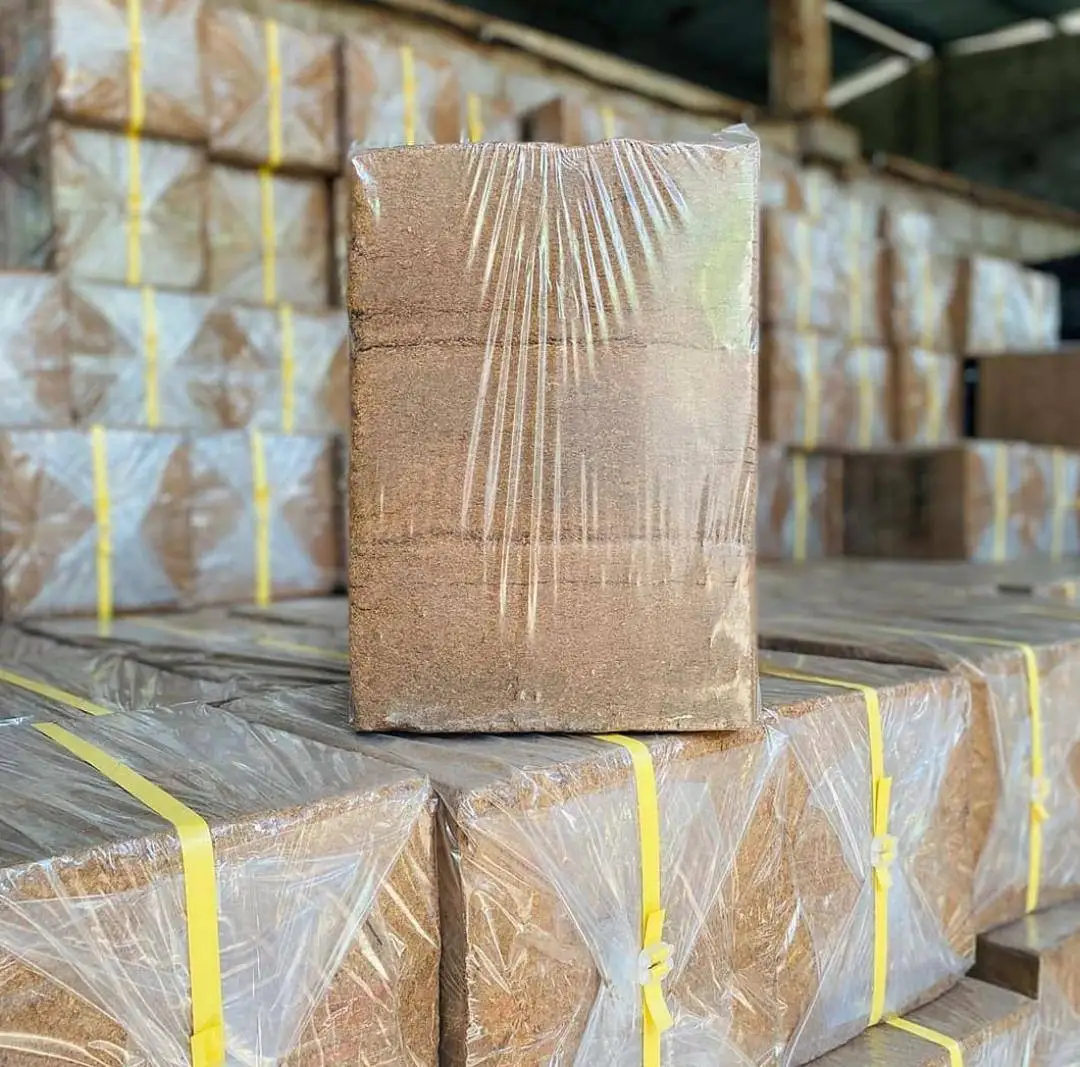 wholesales cocopith coir bock 5 kg for gardening