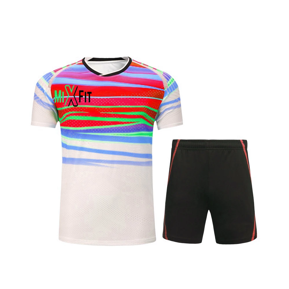 Table tennis clothes Print Quick dry Badminton sports clothes Women Men Tennis suit badminton wear sets