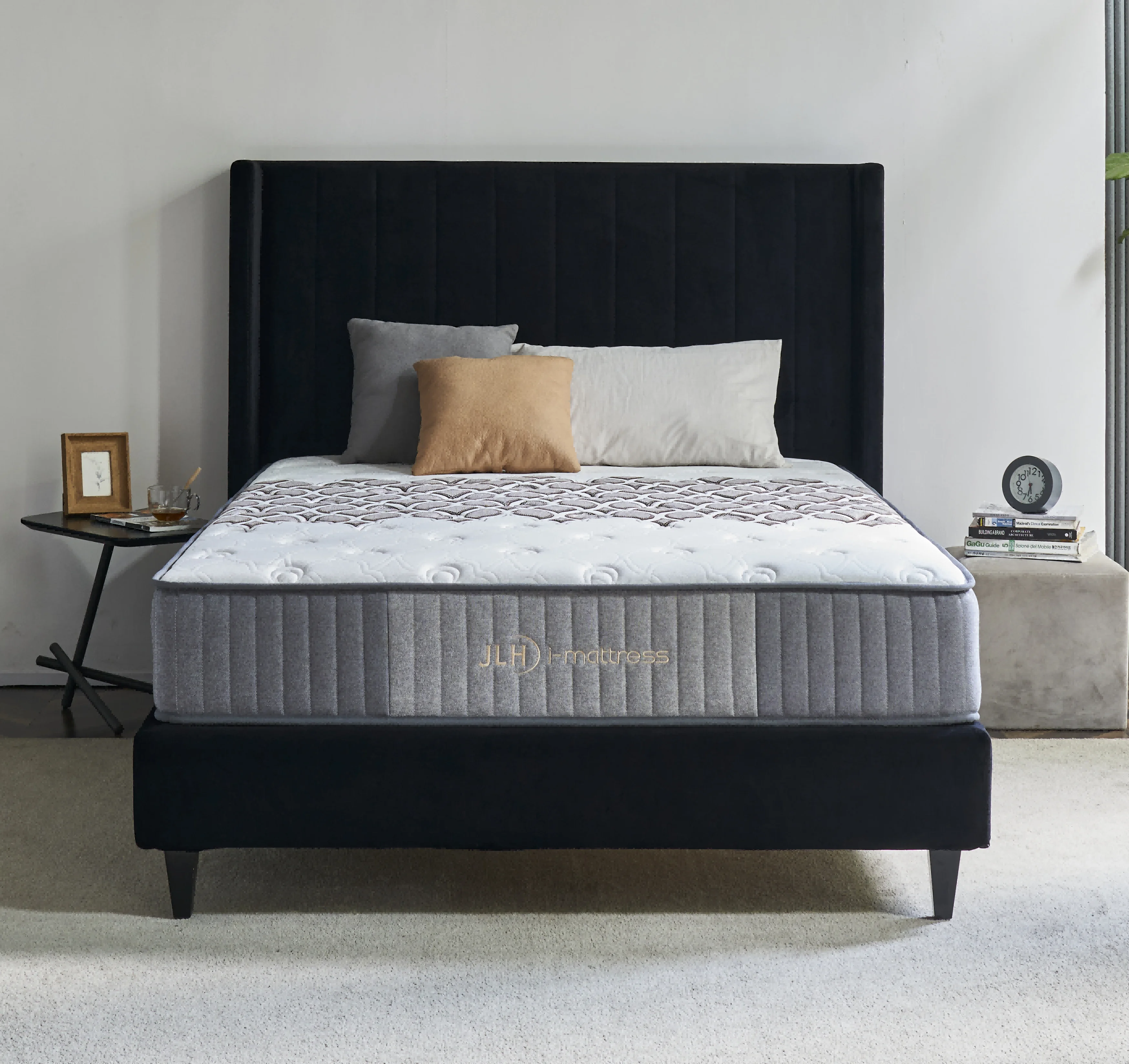 Low-cost Mass Customization Full Size Foam Orthopedic Spring Velvet