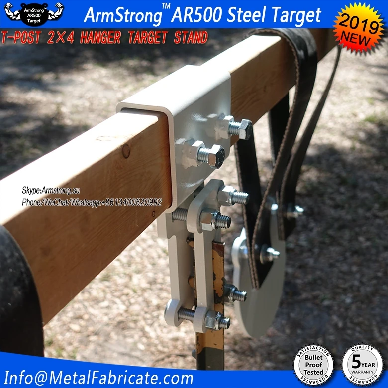 ArmStrong Metal T17 T POST 2x4 HANGER TARGET STAND
