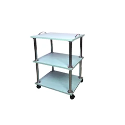 Beauty Salon Cosmetology Trolley Cart for Salon and Barber Shop White Colour