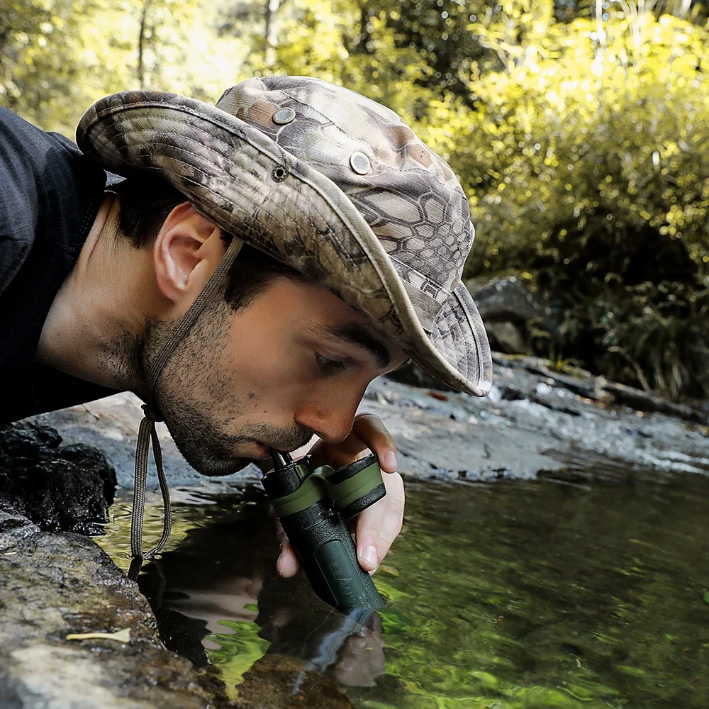 
camping and hiking trekking accessories portable water filter 