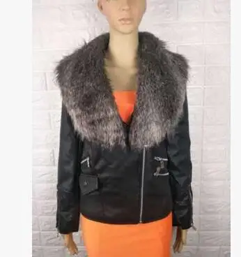  Brand Fitness High Quality new pattern Manufacturer cheap custom Women fur leather jacket