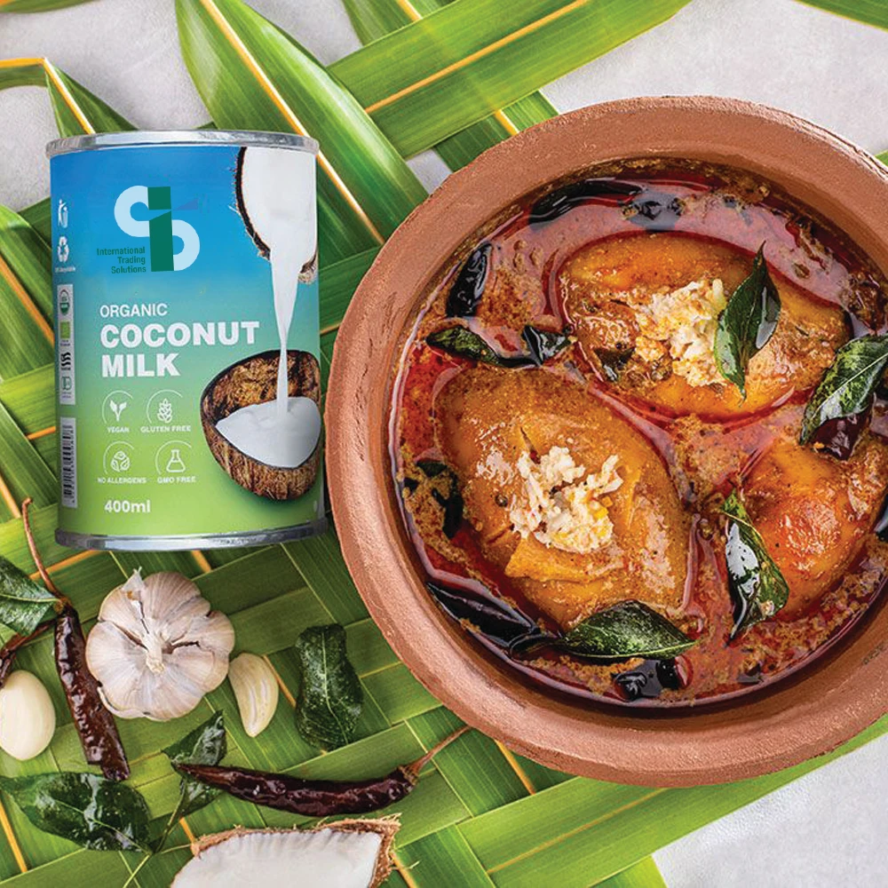 Hot Sale Wholesale Price Organic Gluten Free High Quality 2 Years Shelf Life Premium Coconut Milk 17% Fat Origin From Sri Lanka