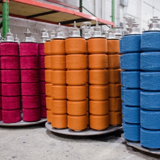 Textile Polyester Cotton Sewing Thread Acrylic Fiber Muff HT HP Bobbin Yarn Dyeing Machine 750 kg