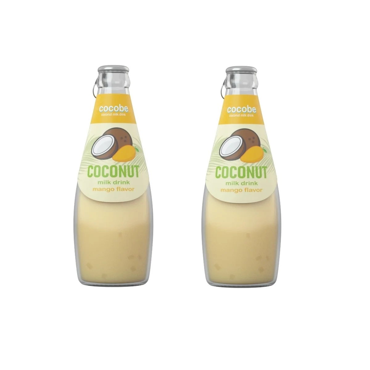 
Sweet Taste Coconut milk drink coconut water coconut milk drink mango flavor cocobe export from Thailand 