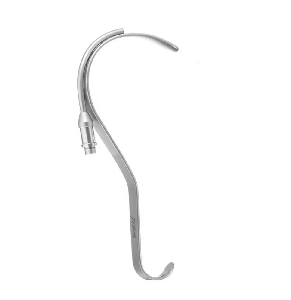 
Deaver Retractor With Fiber Retractor 25mm wide, Plastic Surgery Instruments, Simrix 