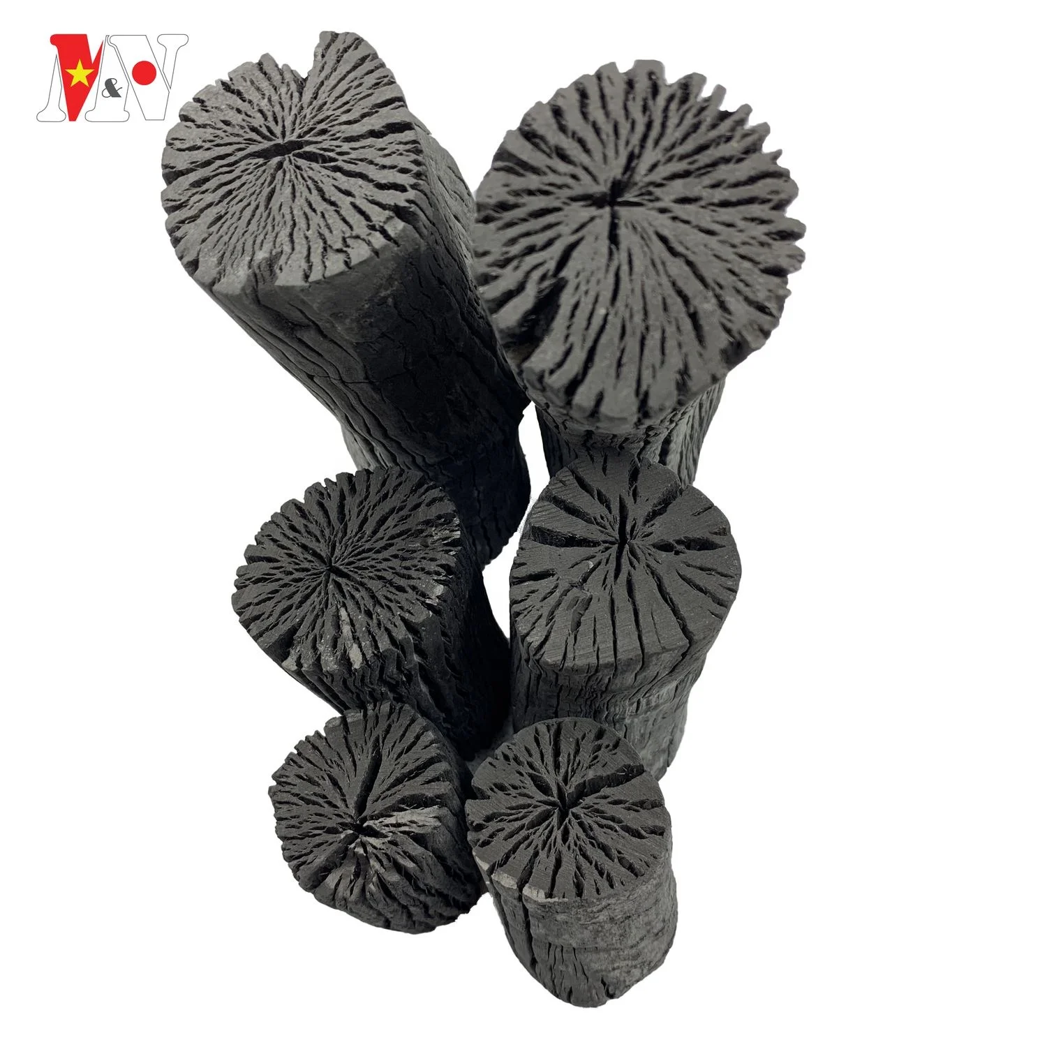 Белый угольный гриль Binchotan для барбекю, уличный бездымный безвредный нетоксичный невзрывчатый уголь