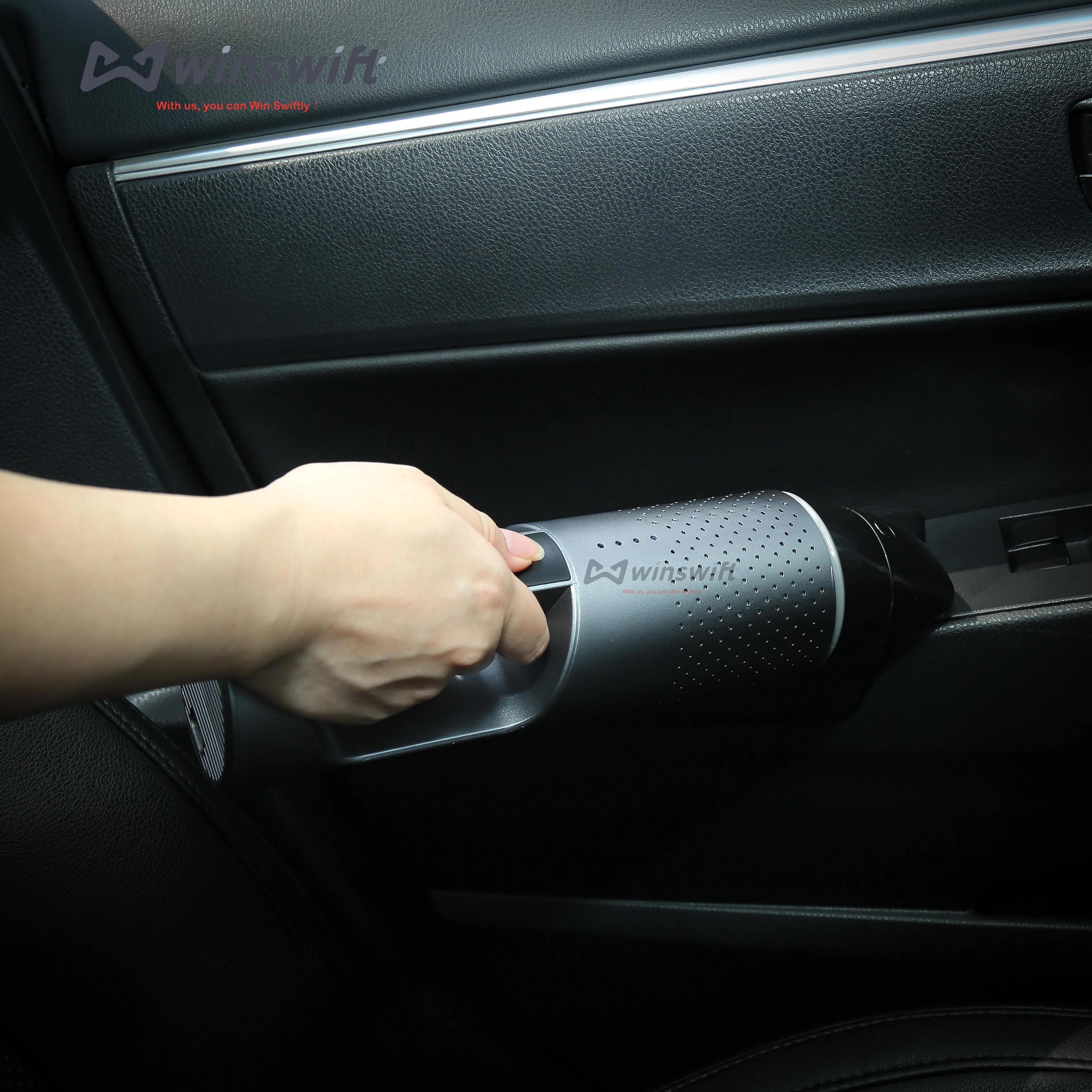 portable car vacuum cleaner with air compressor wet and dry