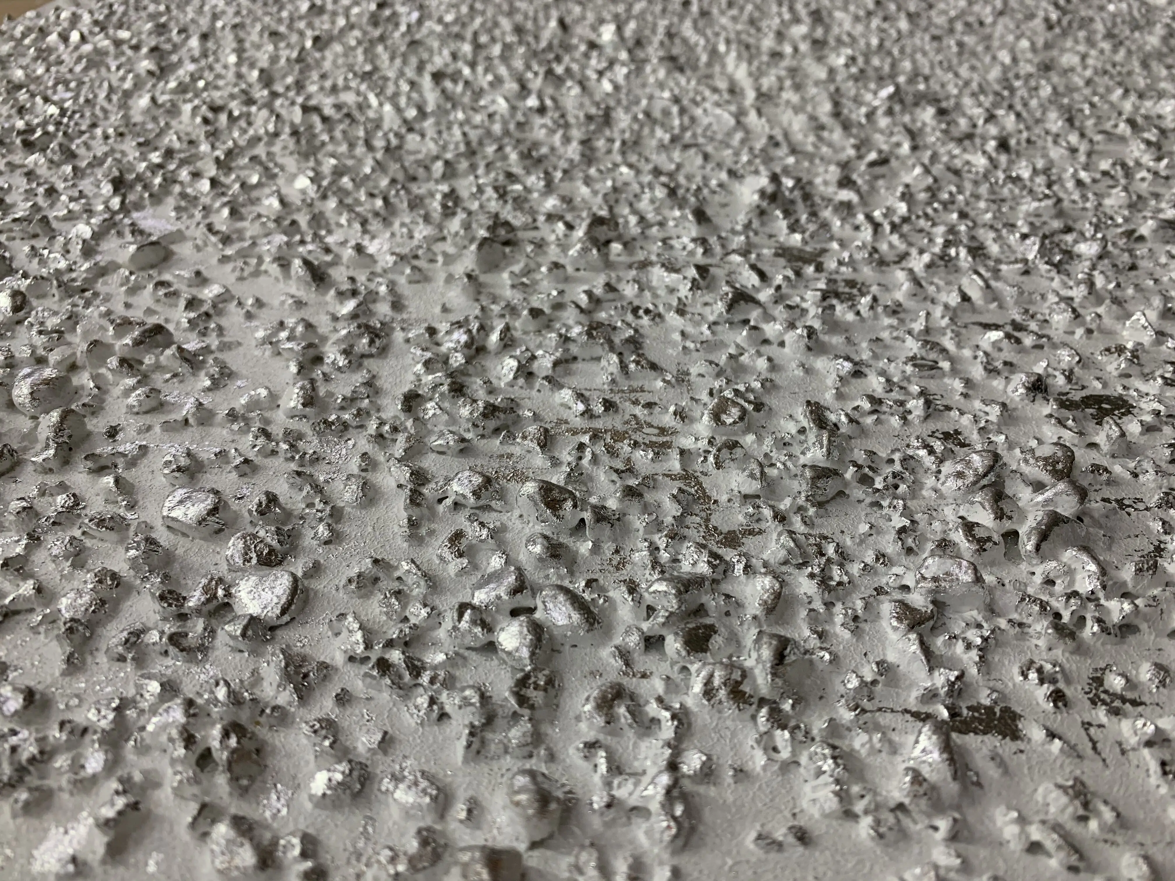 
Large size decorative vertical section light luxury modern minimalist home entrance Gray wall painting 