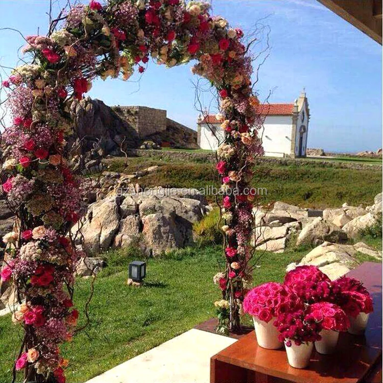 Decorative arch artificial flower arch outdoor wedding arch