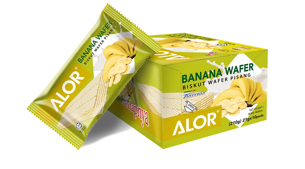  Малазийская специальная коробка для банановых вафель Alor