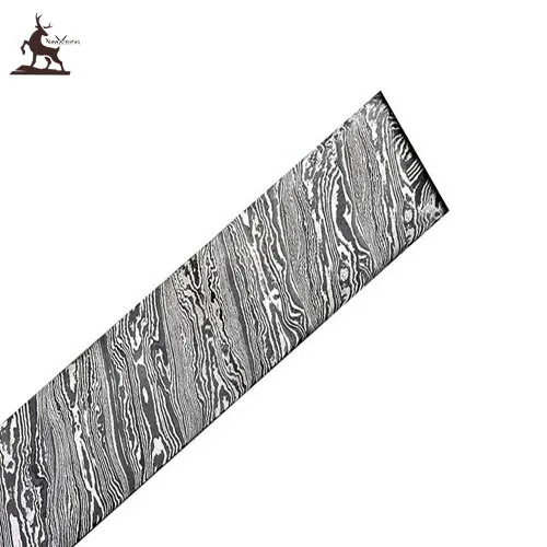 Штанга из дамасской стали ручной работы для изготовления ножей