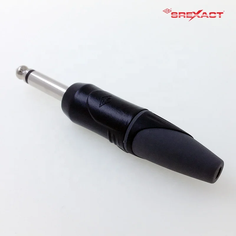 Professional audio 6.35mm TS connector cable 6.35mm