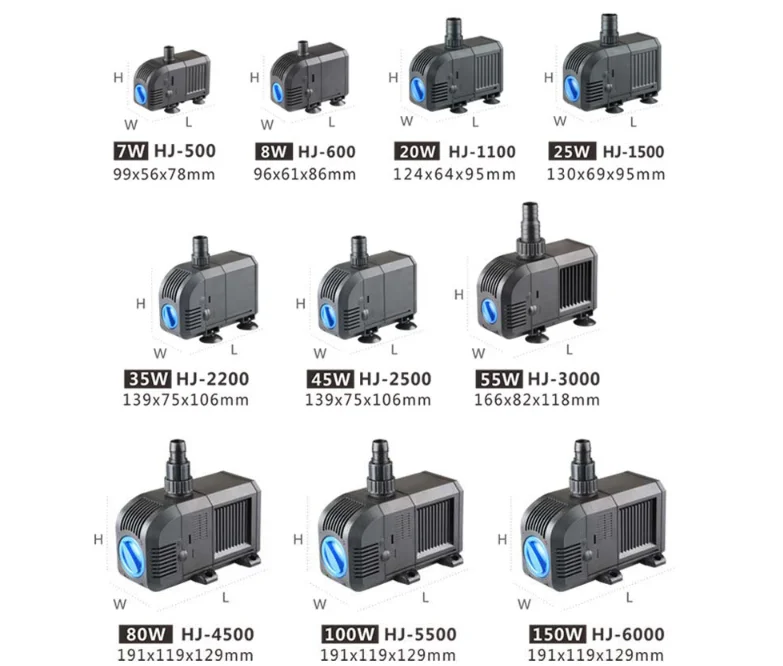 SUNSUN High Quality 8W-150W 110-240V Aquarium Fish Tank Water Pump Multi-function Submersible Pump fish pond water pump