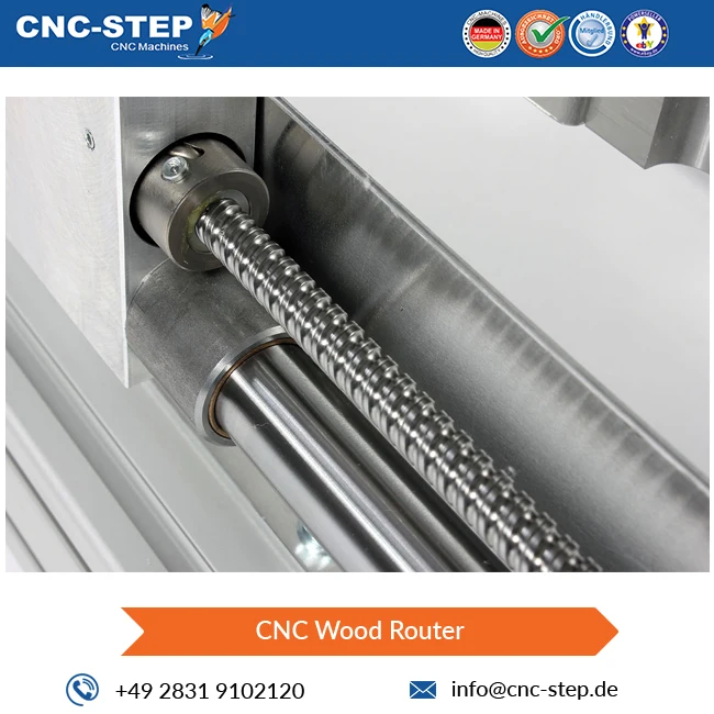 0.8-4.5 kW Spindle Motor Power High Performance CNC Wood Router Machine High-Z S-1000/T 1396 x 870 x570 mm