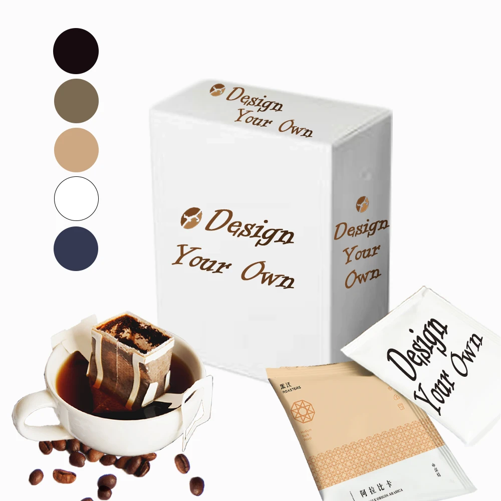 Hot Sale 100% Arabica Single Origin Hanging Ear Drip Coffee Set (5 pieces / box)