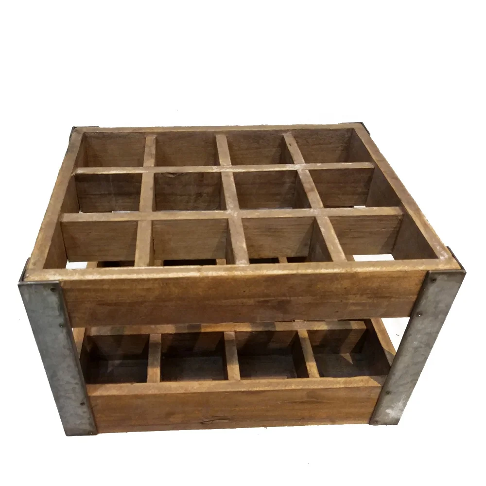 Luckywind деревенский винтажный большой деревянный ящик для напитков содовый пиво фермерский пивной