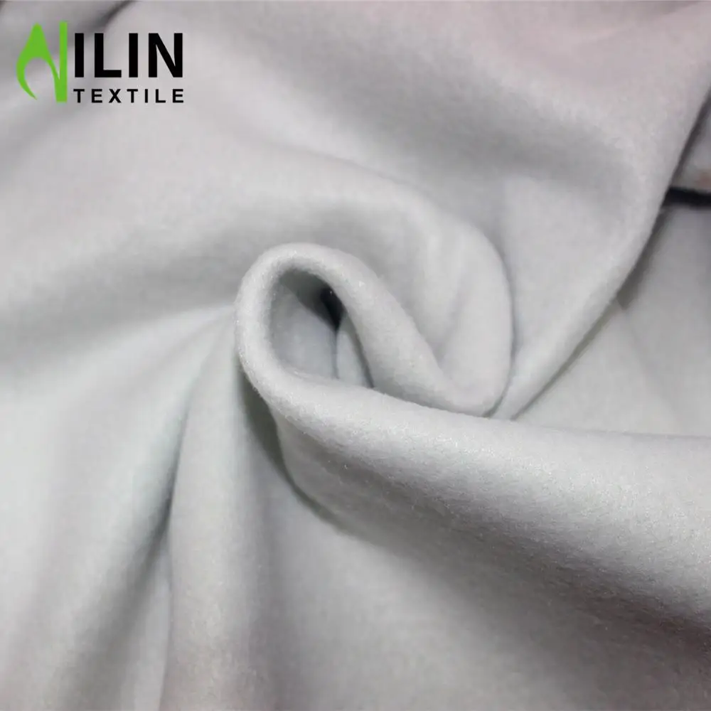 Low price volume sales shaoxing Textile market polar fleece one sides brush knitting fabric for winter garment