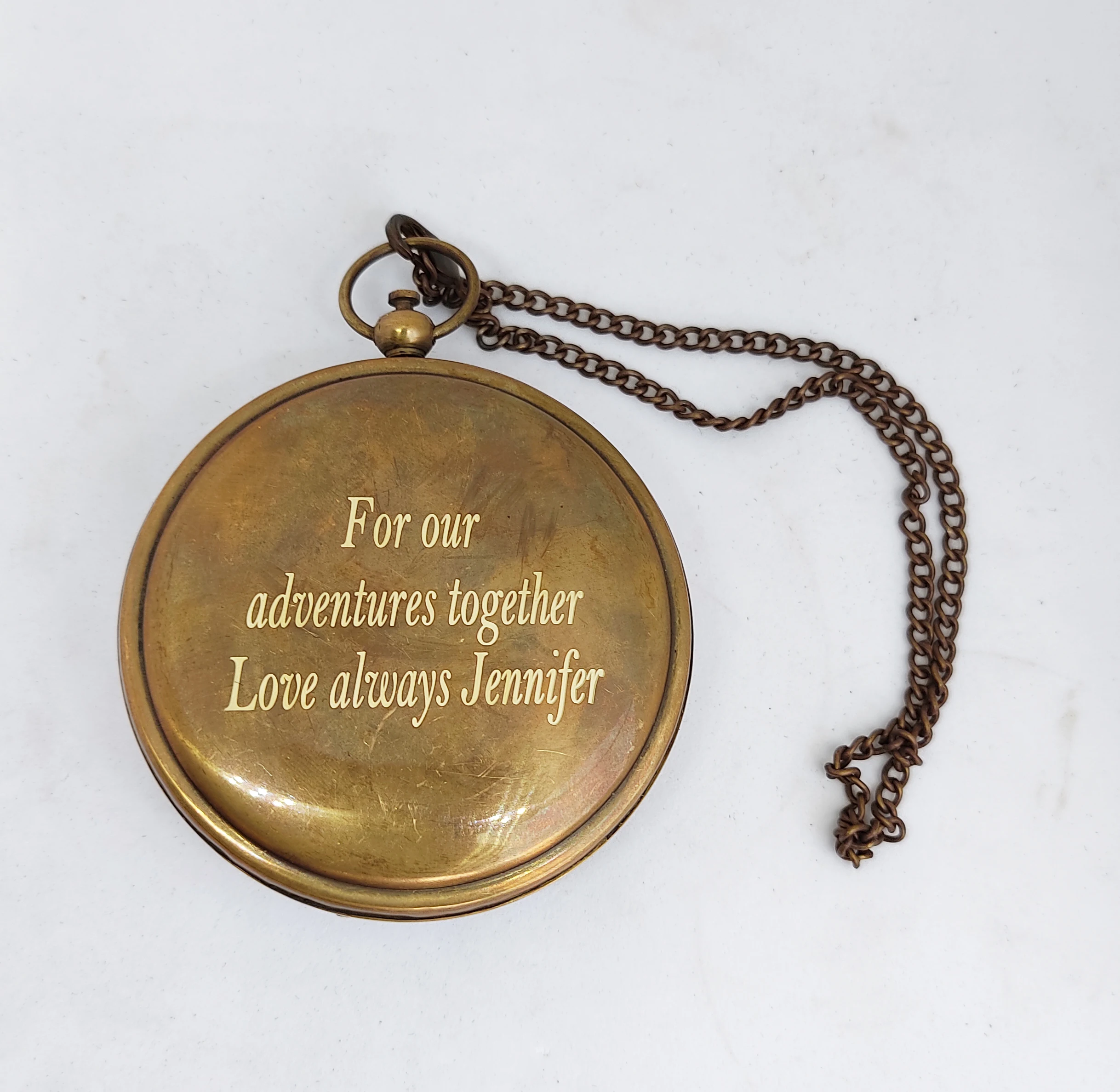 Морской античный солнечный компас Подарок на годовщину латунный гравированный Компас для кемпинга и пешего туризма