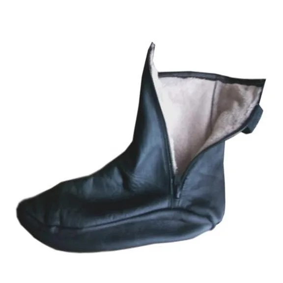  Новейший дизайн оптовая продажа носки из чистой натуральной кожи в непрерывном стиле