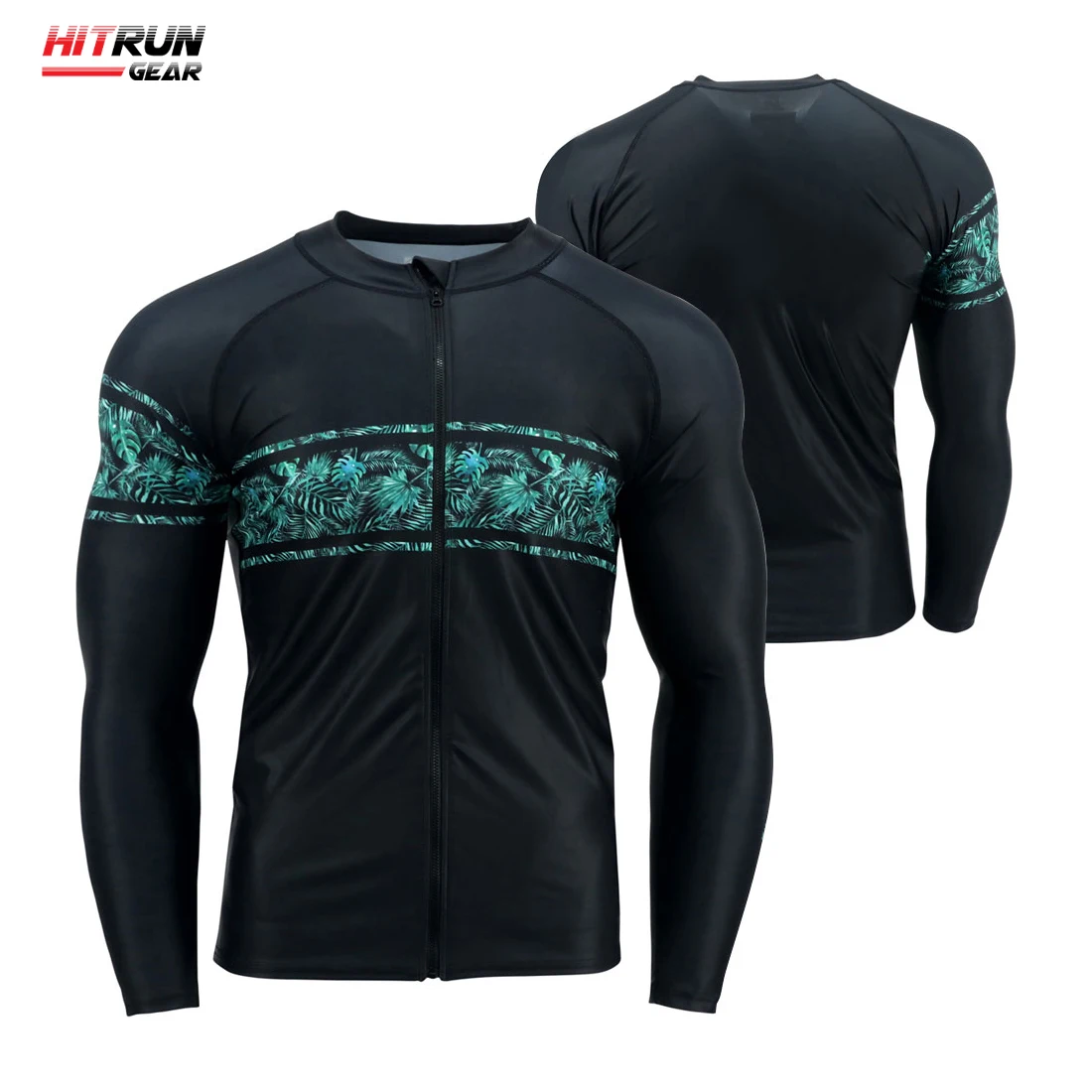 Мужская одежда для рыбалки плавательная рубашка топ жилет защиты от солнца Раш защита сыпи мужская с принтом