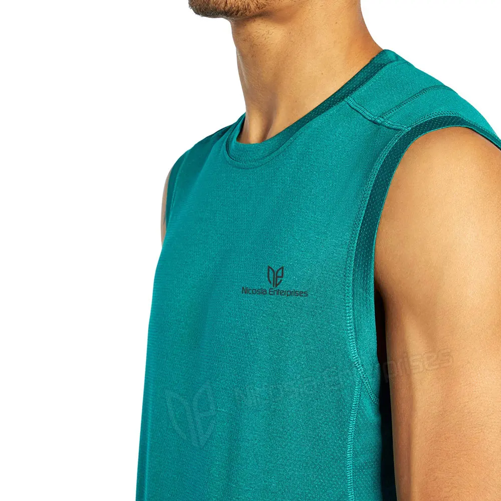 Wholesale Custom New Design Men Gym Vest Fitness Running Stringer Vest