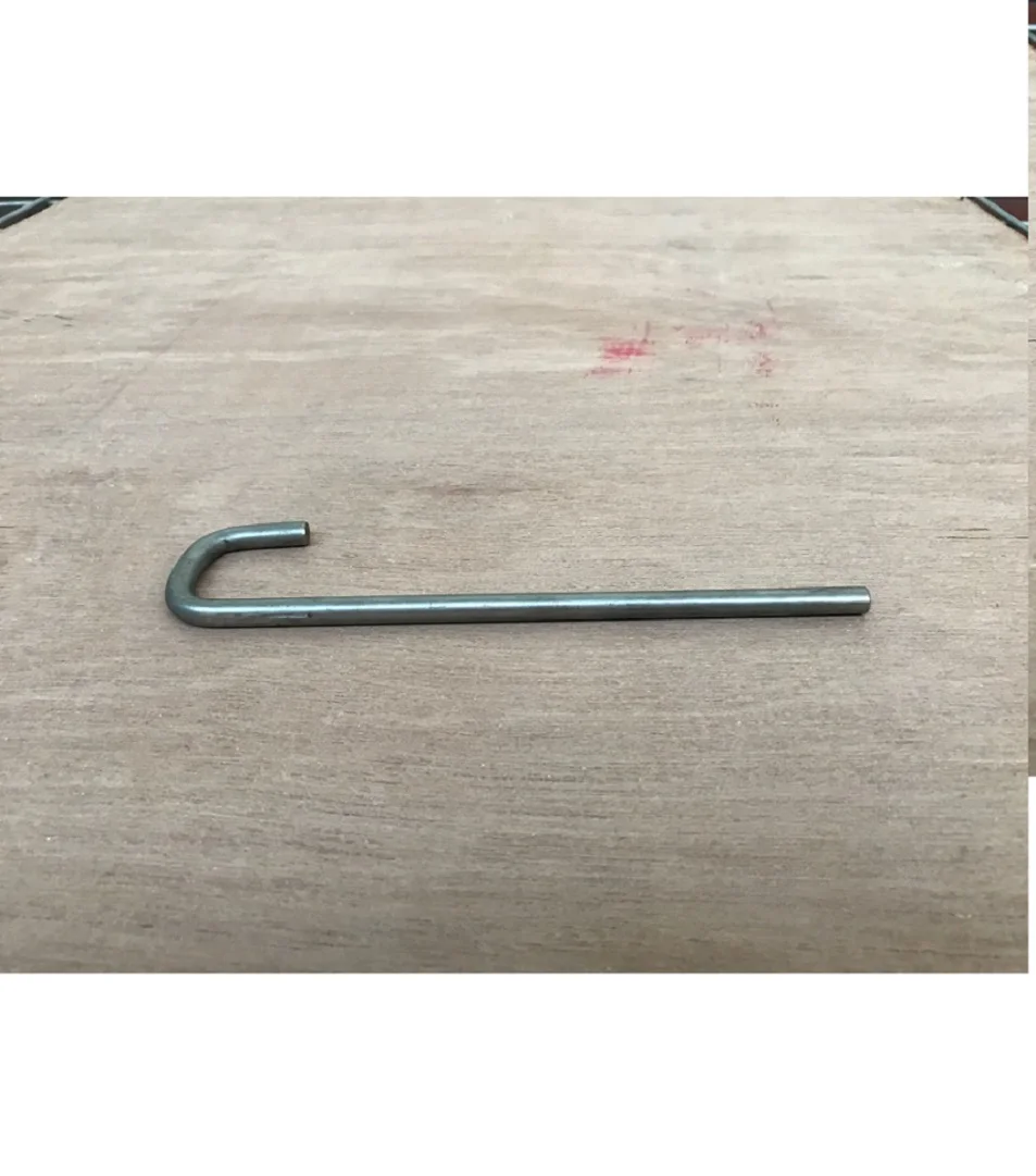 Выхлопная вешалка J-Hook-определенная деталь из нержавеющей стали 304 длиной 8 дюймов и диаметром 3/8 дюйма (9,5 мм)