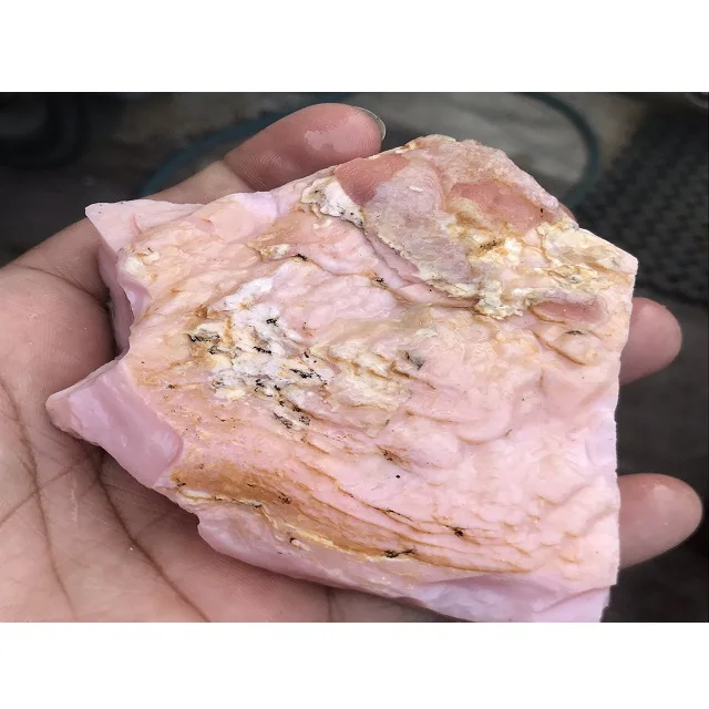 Fine Quality Natural Peruvian Pink Opal Rough Gemstones For Wholesale