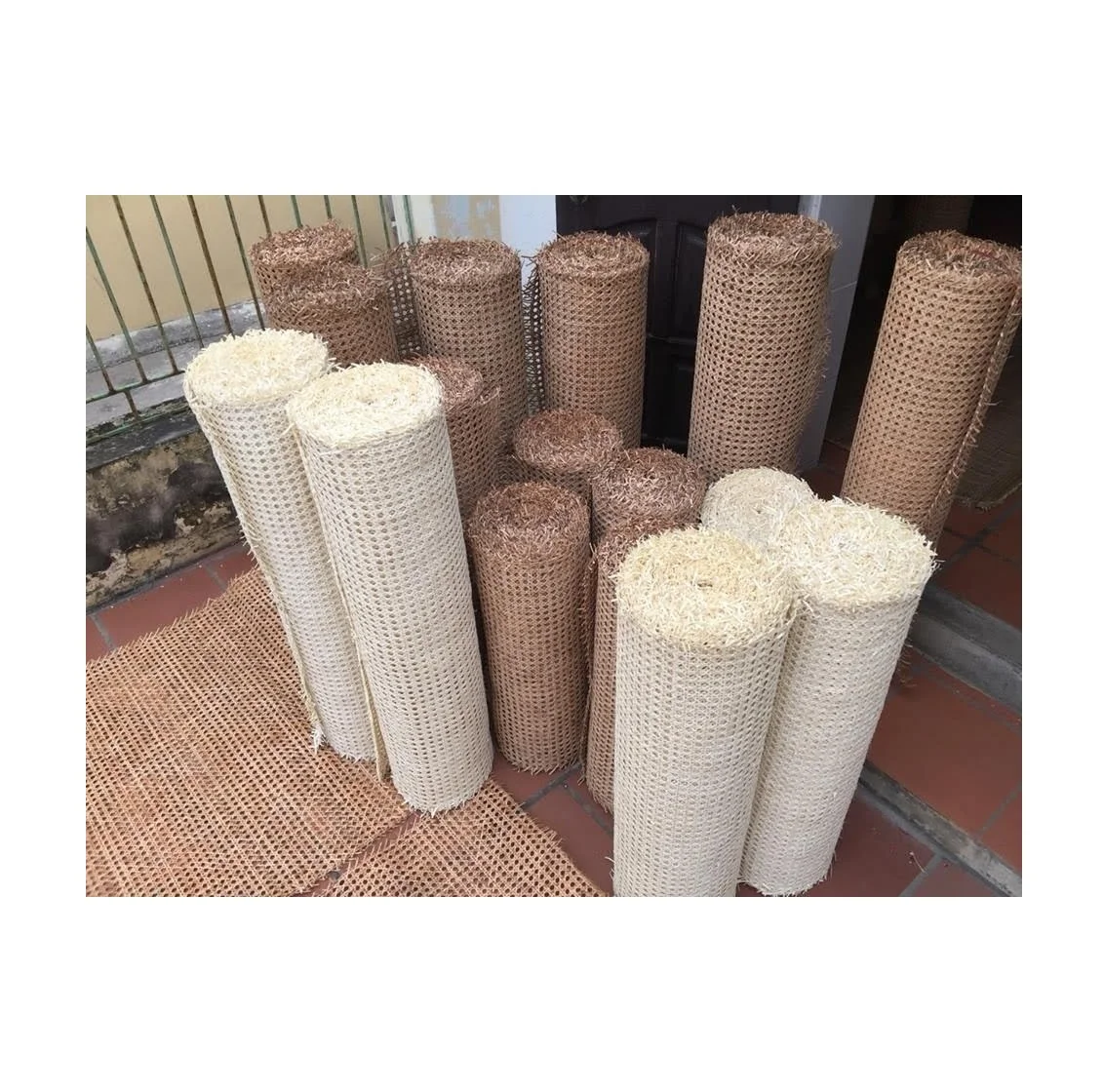  Ротанговый тканевый рулон настоящего тростника для стула стола потолка фона декор стен мебель материал // Рейчел + 84 896436456