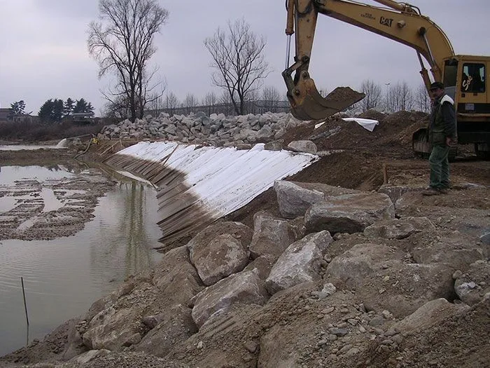  Нетканый Геотекстиль для свалок-геотекстиль нетканый 800 г/м2